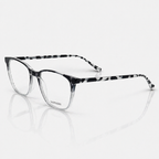 Classic Rectangle Marble Eyeglasses – Unisex
