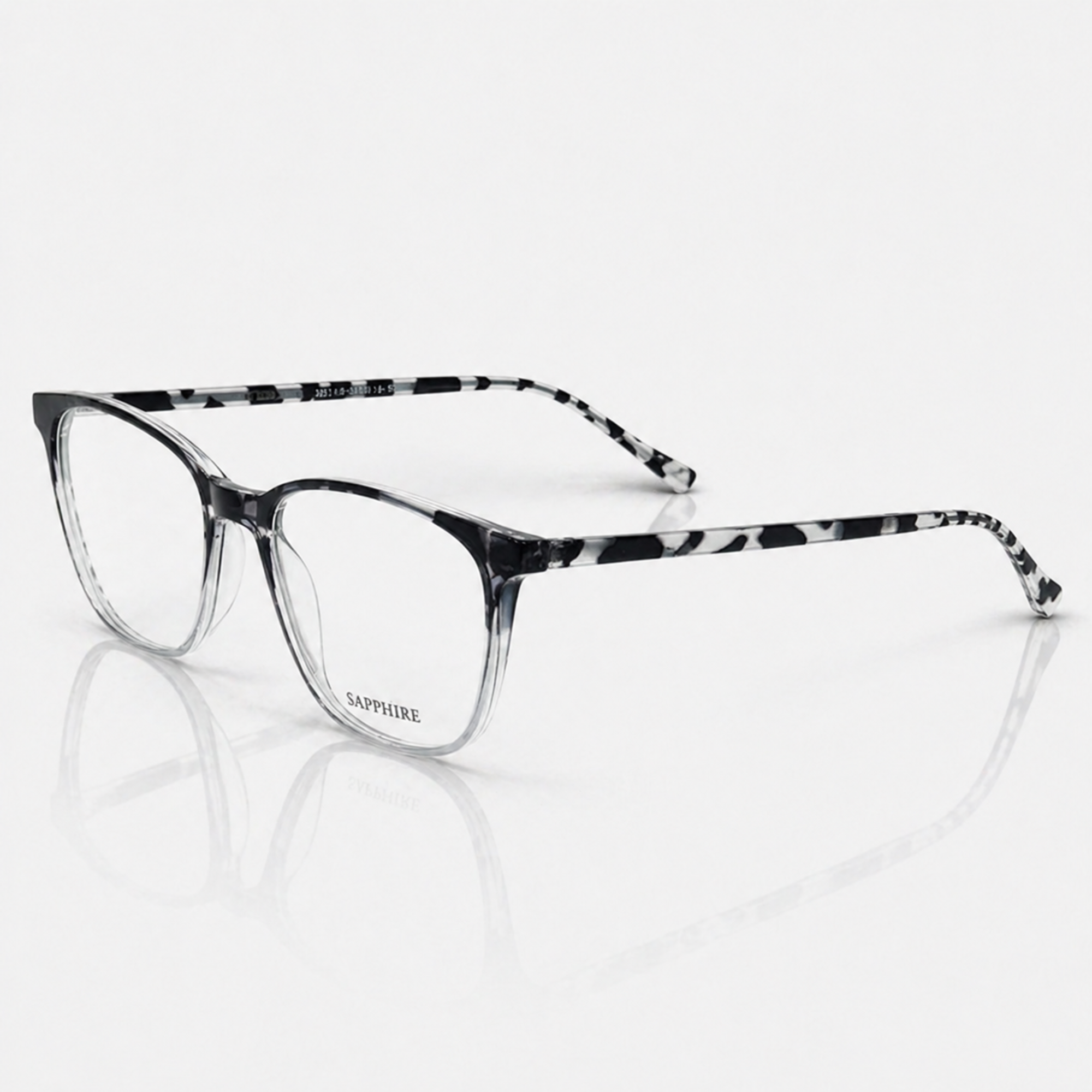 Classic Rectangle Marble Eyeglasses – Unisex