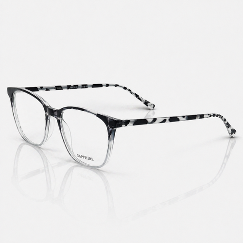 Classic Rectangle Marble Eyeglasses – Unisex