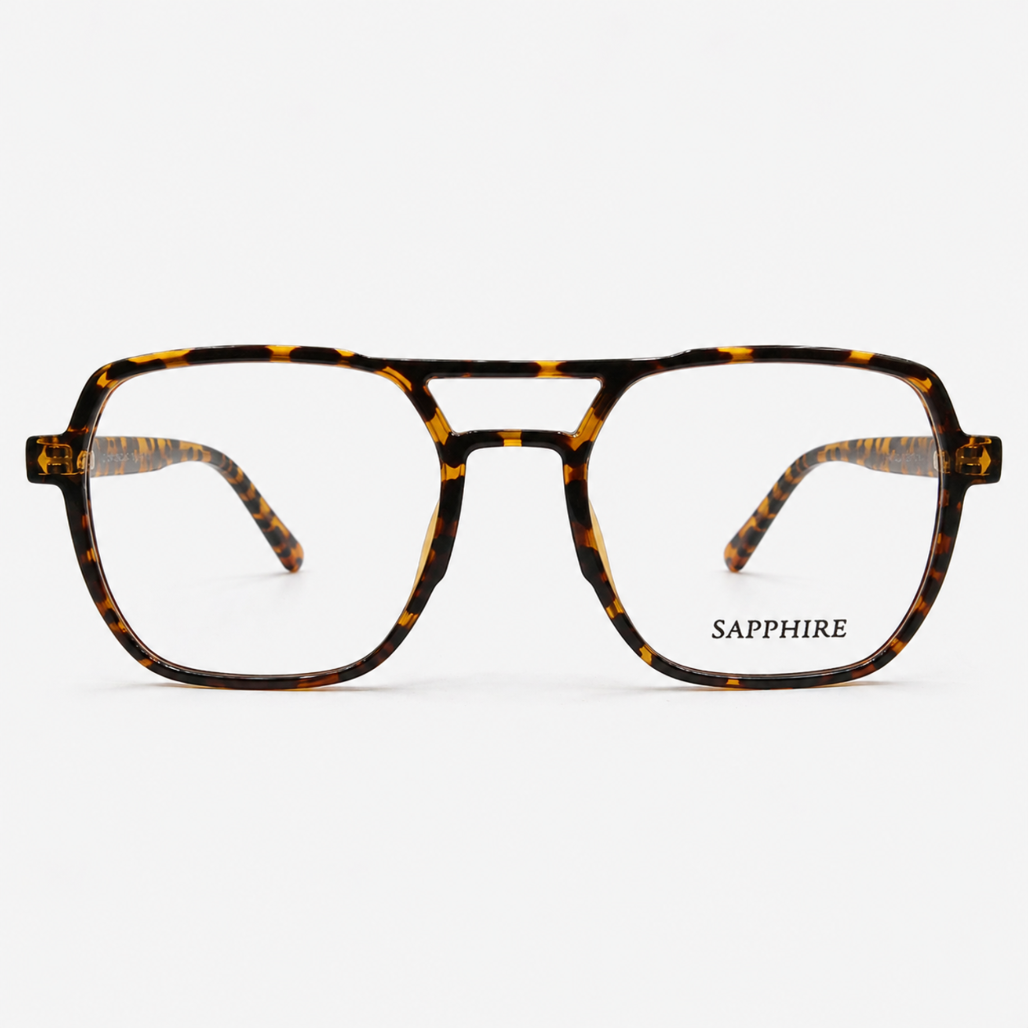 Retro Aviator Tortoiseshell Eyeglasses – Unisex