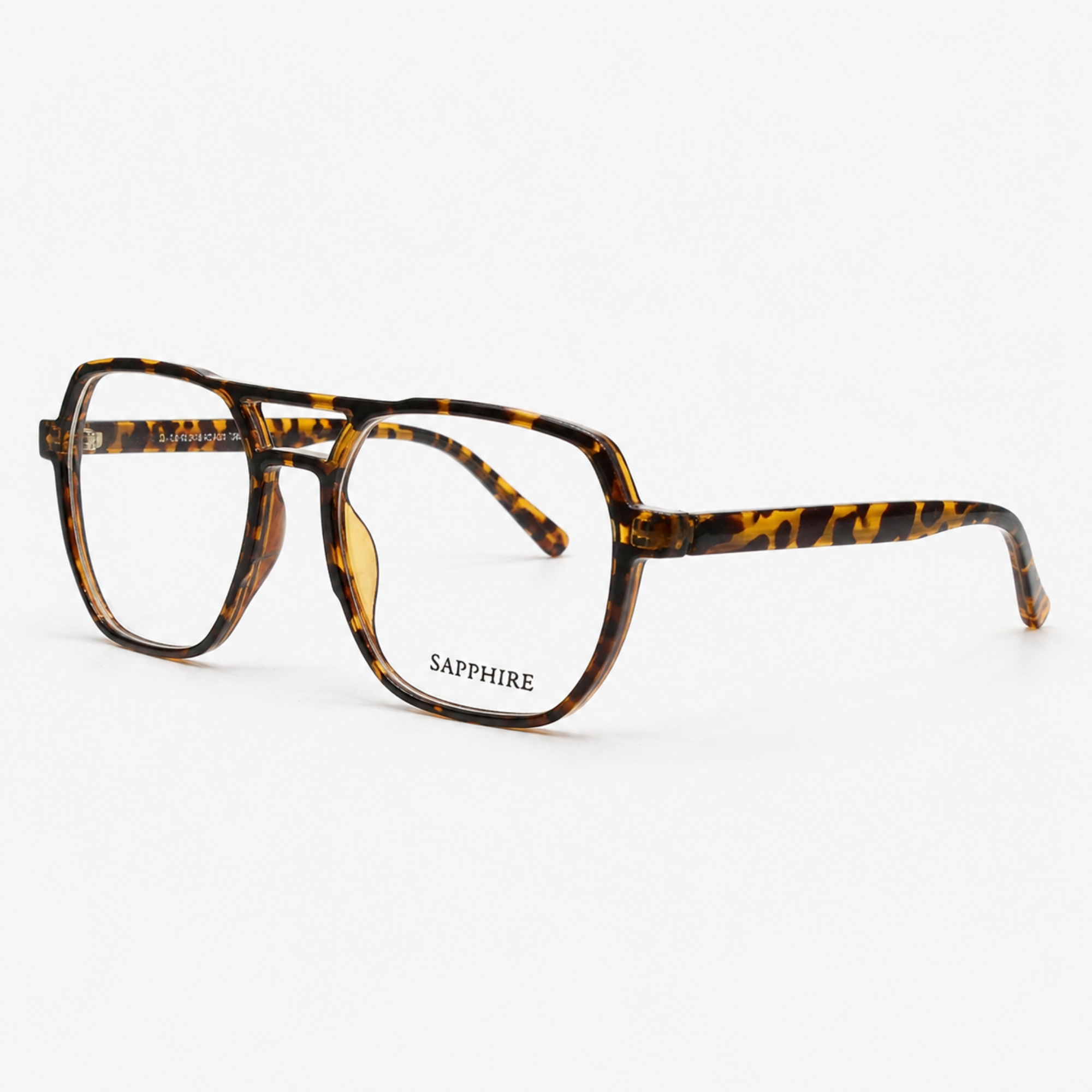 Retro Aviator Tortoiseshell Eyeglasses – Unisex