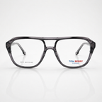 Retro Transparent Smoke Aviator Eyeglasses – Unisex