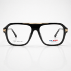 Luxury Black Aviator Eyeglasses – Unisex