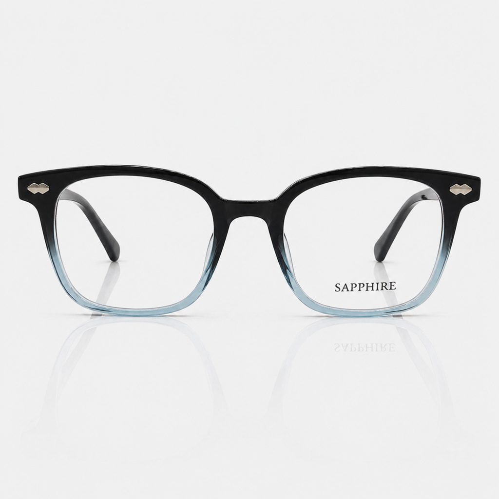 Classic Rectangle Acetate Eyeglasses – Unisex