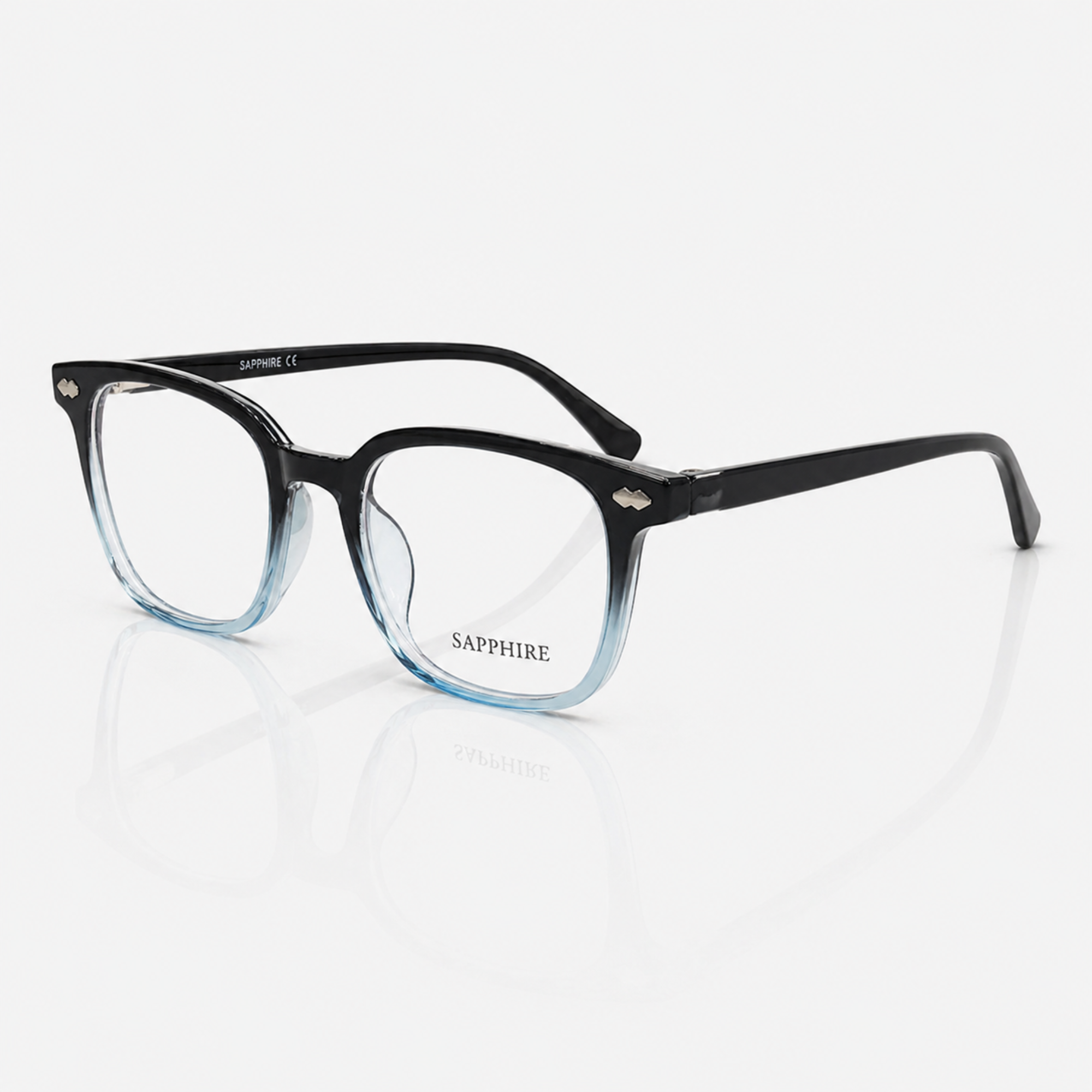 Classic Rectangle Acetate Eyeglasses – Unisex