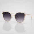 Classic Round Cateye Sunglasses for Women – UV400 Fashion Shades