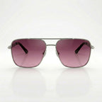 IRUS Square Aviator Sunglasses for Men – UV Protected Stylish Metal Shades