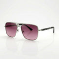 IRUS Square Aviator Sunglasses for Men – UV Protected Stylish Metal Shades