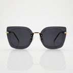Oversized Square Sunglasses for Women – Black Tint UV400 Stylish Shades