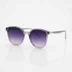 Classic Round Sunglasses for Women – Transparent Frame UV400 Stylish Shades