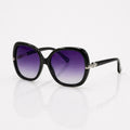 Oversized Round Sunglasses for Women – Retro UV400 Gradient Shades