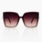 Square Butterfly Sunglasses for Women – Oversized UV400 Gradient Shades