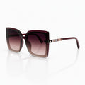 Square Butterfly Sunglasses for Women – Oversized UV400 Gradient Shades