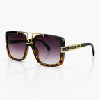 Jazzy Jeff Square Sunglasses for Unisex – Retro UV400 Gradient Shades