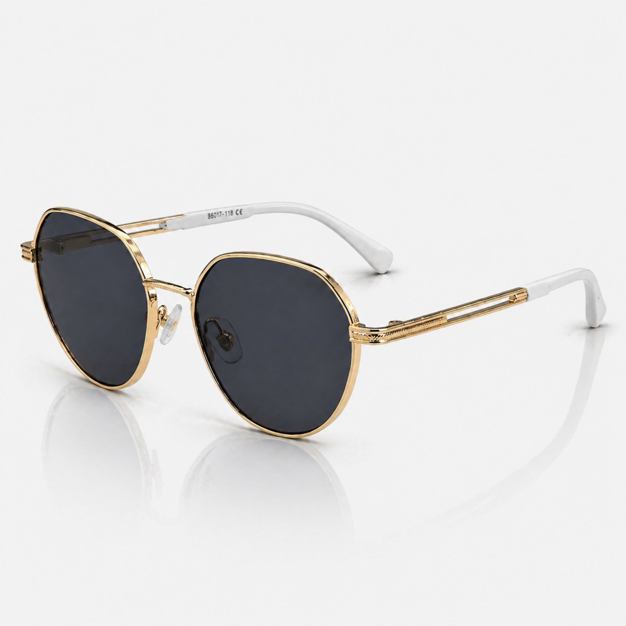 Geometric Sunglasses for Men – UV400 Metal Frame Shades