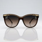 Brown Gradient Cat Eye Sunglasses – Women