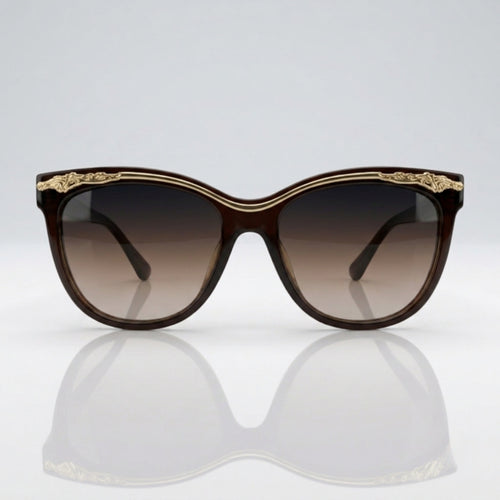 Brown Gradient Cat Eye Sunglasses – Women