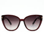 Women's Oversized Cat Eye Sunglasses – Brown Gradient Lens