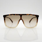 Men's Oversized Square Gradient Sunglasses