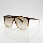 Men's Oversized Square Gradient Sunglasses
