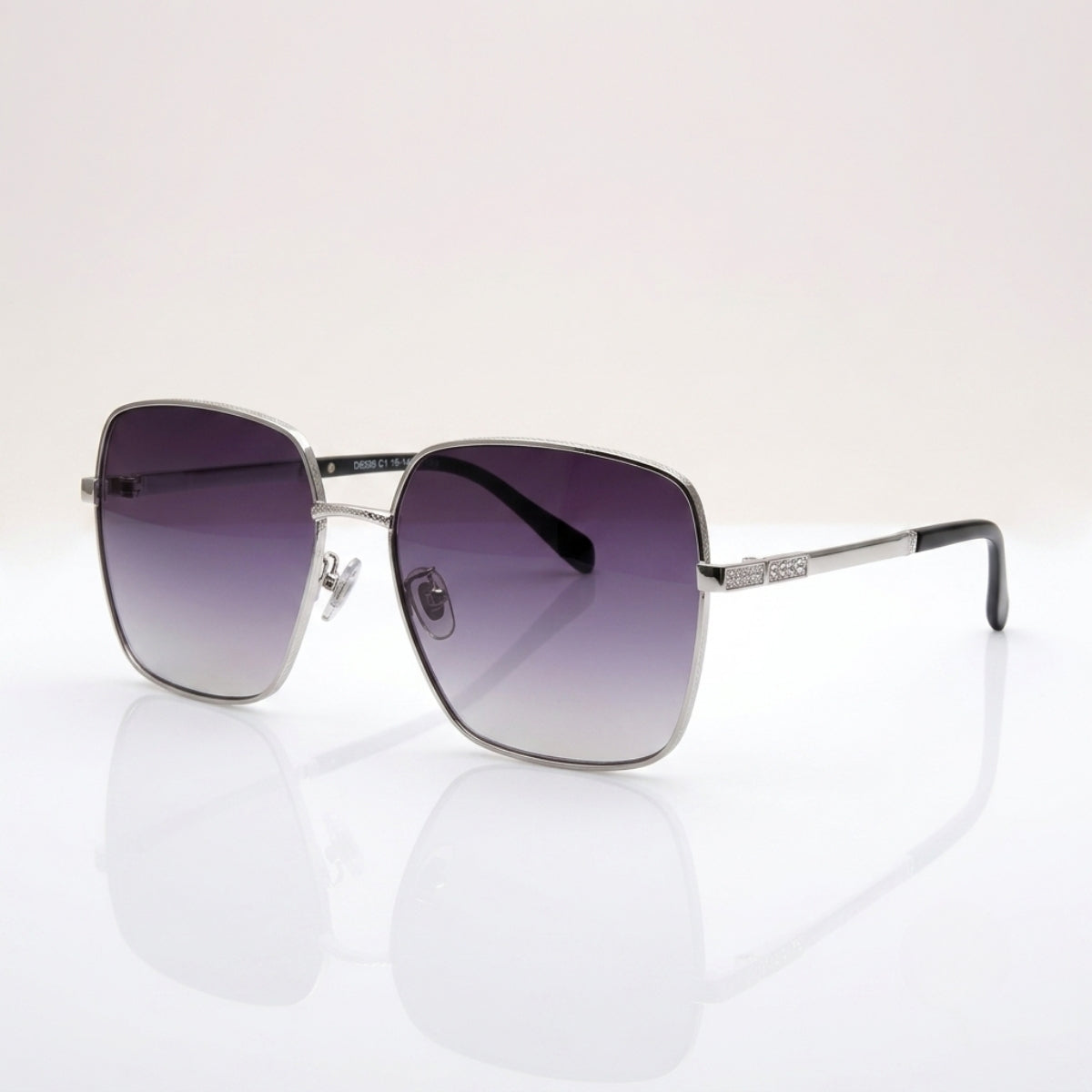 Luxury Square Metal Frame Sunglasses for Men & Women