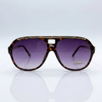 Burberry Tortoise Aviator Purple Gradient Sunglasses