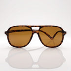 Classic Tortoise Brown Aviator Sunglasses for Men & Women
