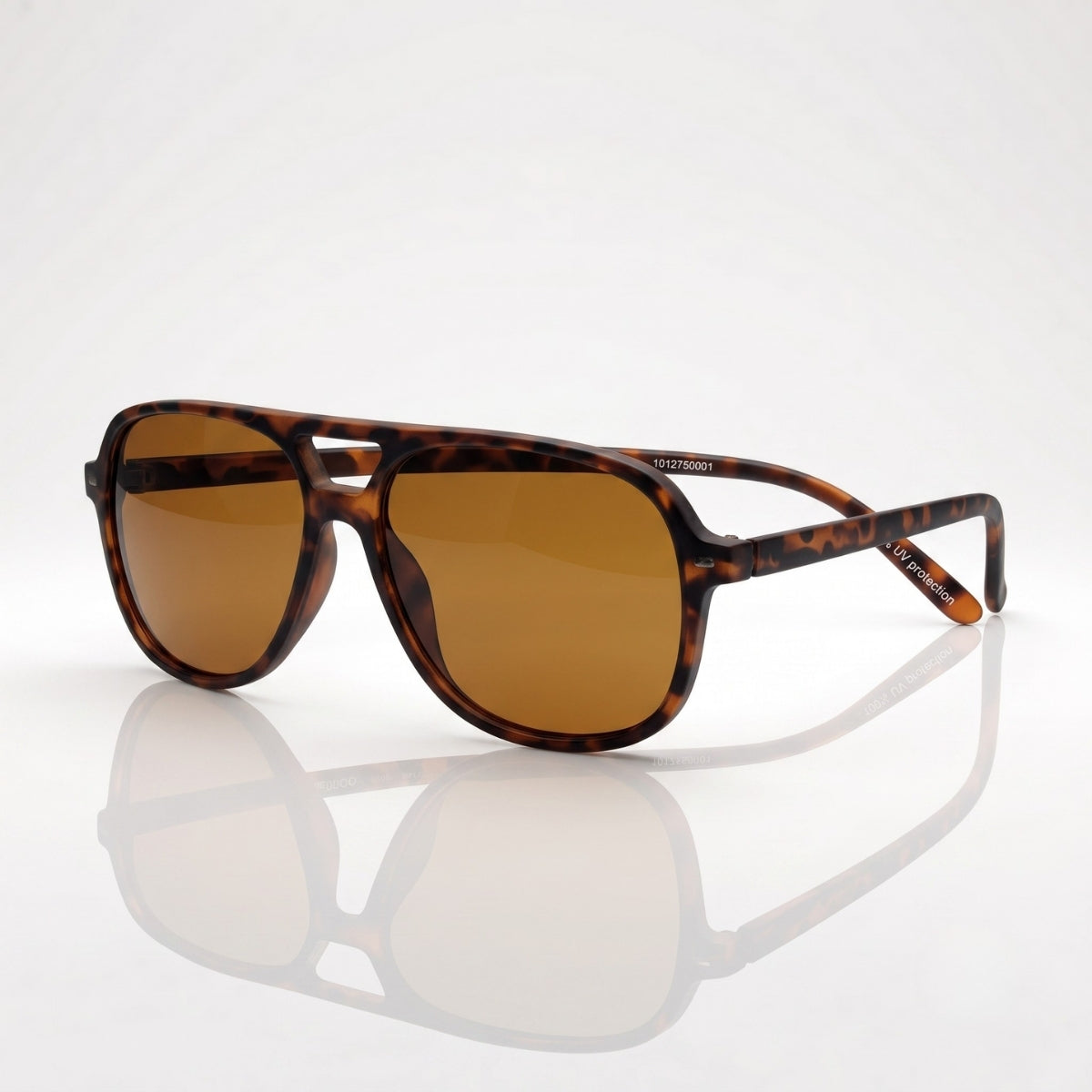 Classic Tortoise Brown Aviator Sunglasses for Men & Women